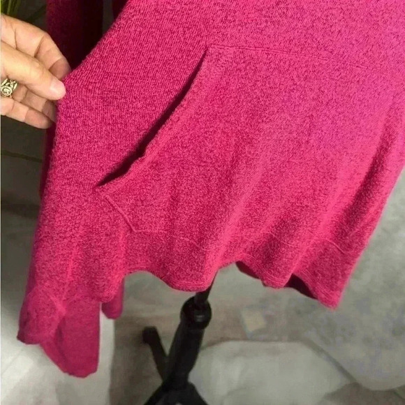Livi Pink Super Soft Cowl Neck Long Sleeve Pocketed Sweater Size 18/20 - Picture 4 of 8